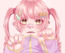 SNSに使えるアイコン制作いたします 等身×ミニキャラもOK.アイコン映えイラスト.彩度低め イメージ1