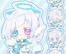 かわいいデフォルメ描きます 活動者さんの目線にたって、見栄えの良いイラストを イメージ2
