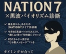 新占術：NATION７で運気と黒波の流れを診ます “流れ”を読まずに進むから、人生が噛み合わない。 イメージ4