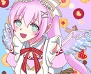 X(旧Twitter)のアイコン描きます 甘めな女の子やアイドル風の男の子など イメージ1