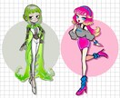 キャラデザ・デフォルメキャライラスト描きます 老若男女／人外などご希望のキャラクターに幅広く対応します イメージ5