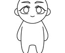 ミニキャラですます 納期早め!!ミニキャラかわいい!! イメージ3