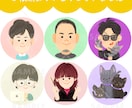 柔らかいタッチで親しみやすさ◎絵本風似顔絵描きます あなたの分身が笑顔を届けるお手伝い！プレゼントにもおすすめ◎ イメージ6