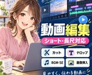 丁寧で見やすい動画編集をしますます 1秒1秒にこだわり、最後まで見たくなる動画に仕上げます！ イメージ1