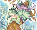 手描きの温もりあるSNSアイコンを制作します アナログ画材で描く世界に一つのアイコン制作します！ イメージ3
