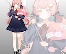 ぱっと目のひく歌ってみたや立ち絵イラスト描きます TRPG、Vtuber、ゲームイラストを描きます！ イメージ4