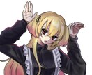 きゅるきゅるな女の子描きます 配信や歌ってみた、アイコンご要望お答えします イメージ1