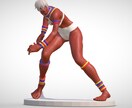 イラストなどからフィギュアの3Dデータを作成します イラストなどから立体化します。簡単な着色や代理での造形も可能 イメージ2