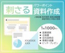 パワーポイントの企画提案資料作成します 1人ひとりの目的に合わせて「相手を動かす」資料をつくります！ イメージ1