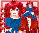 商用利用料込み！等身立ち絵イラスト描きます あなただけの理想の等身立ち絵を制作します！ イメージ3