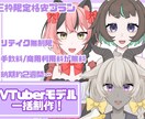 貴方の素敵なVtuberモデルを一括制作いたします 限定三枠お得な格安プランです！先着順/予約も◎ イメージ1