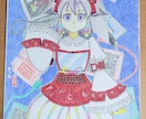 色鉛筆で可愛らしい擬人化の女の子描きます SNSアイコン・ヘッダー・アクキー・アクスタなどに✨ イメージ2