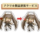 3年は持ちます！アクリルグッズをコートします アクリルグッズ、長く永く末永く使えるようになります！ イメージ1