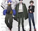 TRPG・ゲーム・IRIAM等の立ち絵作成します 最短納期1週間にて対応します◎ イメージ2