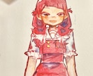 手描き水彩でかわいいデフォルメ描きます SNSアイコンやプレゼントにも使える水彩イラスト イメージ4