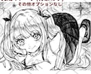 商用込み◎モノクロ1枚絵イラスト描きます ダークで繊細な印象に残ることを意識した1枚絵を制作します♪ イメージ2