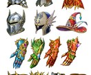 武器・防具・アイテムイラストを描きます ゲーム業界で培ったスキルで魅力あるイラストを描きます イメージ2