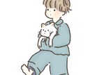 SNSで使えるゆるかわイラスト作成します ゆるかわテイストの似顔絵をアイコンにしませんか？ イメージ2
