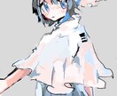 女性のイラストを描きます アイコンか一枚絵を描きます！！ イメージ3