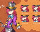 TRPG等、創作キャラの立ち絵イラストを制作します TRPG、ゲームや動画等にも！貴方だけの立ち絵を提供します イメージ3