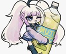 かわいいイラスト、立ち絵描きます 女性、子供が得意です！かわいいイラスト描けます！ イメージ2