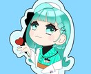 VTuberさん必見！ 可愛いSDイラスト描きます SNS用アイコンやグッズ利用等幅広く対応しております！ イメージ4