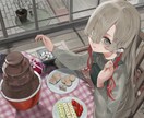ボカロサムネ歌ってみたやアイコンなどを描きます 暖かみのあるアナログチックな絵を描きます！！ イメージ7