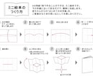 ジェンダーリビール用のアイテムをお作りします エコー写真を添付したメッセージカード、ミニ絵本を作成 イメージ4
