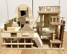 小動物のアスレチックハウス制作します 愛ハムちゃん、小鳥ちゃん向けのハウスや遊び場を制作します! イメージ5