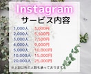 Instagramのフォロワー数を増やします 【期間限定価格】1,000人～・12時間以内に増加開始 イメージ2