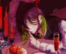 スピード納品！！ダークでかっこいいイラスト描きます できる範囲であればどんな絵でもお任せ下さい！ イメージ1