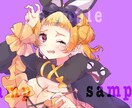 用途なんでも♪/歌ってみた等の1枚イラスト描きます 可愛い女の子が動画やSNSを飾ります♡ イメージ2