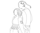 インスタのアイコンなど提供します 写真を送って頂き、それを元にイラストを作成します‪ᯅ̈´- イメージ4