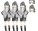 かわいい女の子の立ち絵作成します 商用利用料金込み！印刷・配信◎ イメージ2