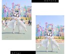 写真に映り込んだ人、消します 大きく映った人、背景の人、色々消します。 イメージ1