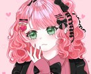 納得いくまで修正します SNS用アイコン制作きゅるきゅるなイラスト描きます イメージ2
