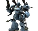 筆塗り+ウェザリングで模型製作行います インテリアの1部になるようなガンプラを、製作させて致します。 イメージ2