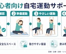 初心者向けの自宅運動をオンライン指導します 無理のない30分で運動習慣づくりを支えます イメージ2