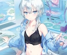 ご要望に応じてイラスト制作いたします 可愛い透明感のある女の子が得意です。お気軽にご相談ください。 イメージ4