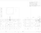 造作家具の製作図を実務レベルで作成します 施工や組み立て方法も考慮して作図いたします。 イメージ3