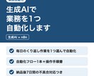 生成AIで業務を1つ自動化します くり返し作業を生成AIとn8nで自動化。手順書付き イメージ1