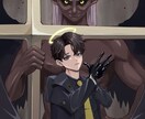 イラスト制作いたします 貴方の思い描くキャラクターをイラストにしてみませんか イメージ4