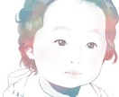 お子さん似顔絵描きます リアルタッチのアイコンを写真から制作 イメージ4