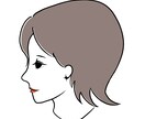 写真からシンプル可愛い似顔絵アイコンを描きます 貴方だけのシンプルかわいいsnsアイコンでブランディングを！ イメージ5