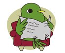かわいいけど甘すぎないシンプルアイコン作成します ポップでかわいい♪見た人の印象に残る！ イメージ2