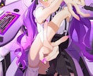 かわいい女の子描きます 初めまして！！かわいい女子を皆様にお届けします！ イメージ3