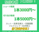 単発！VTuber様向け！切り抜き動画作成します 必要な分だけ頼める単発動画編集サービス！ イメージ1