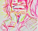 アナログのイラストを描きます 個性的で色鮮やかなイラストが好きな人へ！ イメージ4