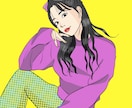 お洒落でポップなイラスト描きます アイコン、イラスト、イベント事、名刺などにもお使い下さい！ イメージ2