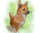 柔らかいタッチで思い出を彩ります SNSアイコン、ウェルカムボード、記念品等に使える似顔絵です イメージ2